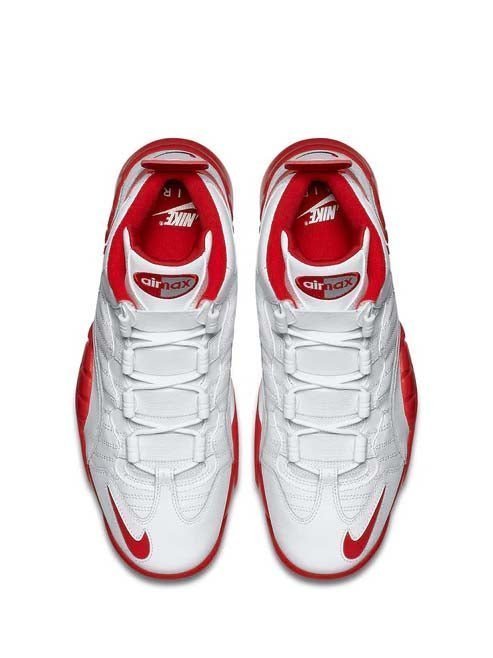 Nike Airmax Sensation University White Red - Image 3