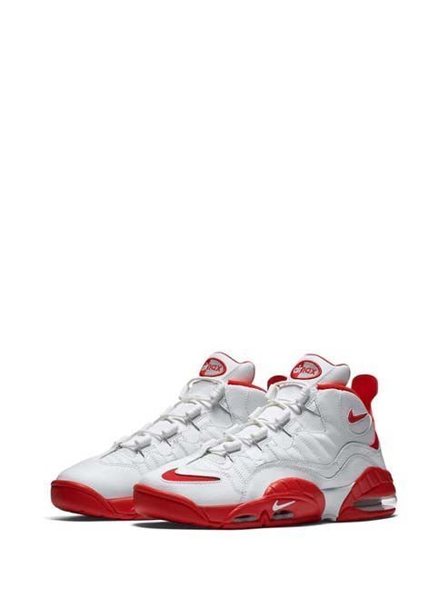 Nike Airmax Sensation University White Red - Image 2