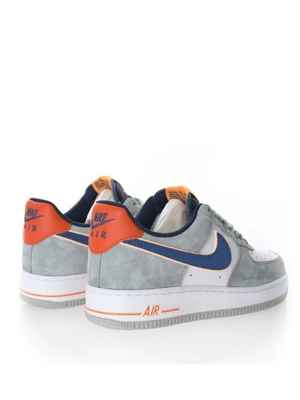 nike airforce 1 low COOL GREY BLUE - Image 2