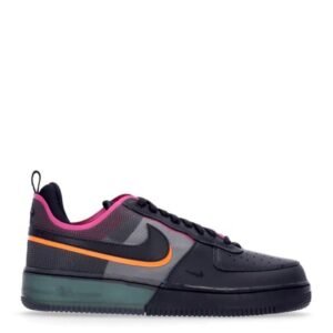Nike Airforce 1 Split Double Swoosh Black